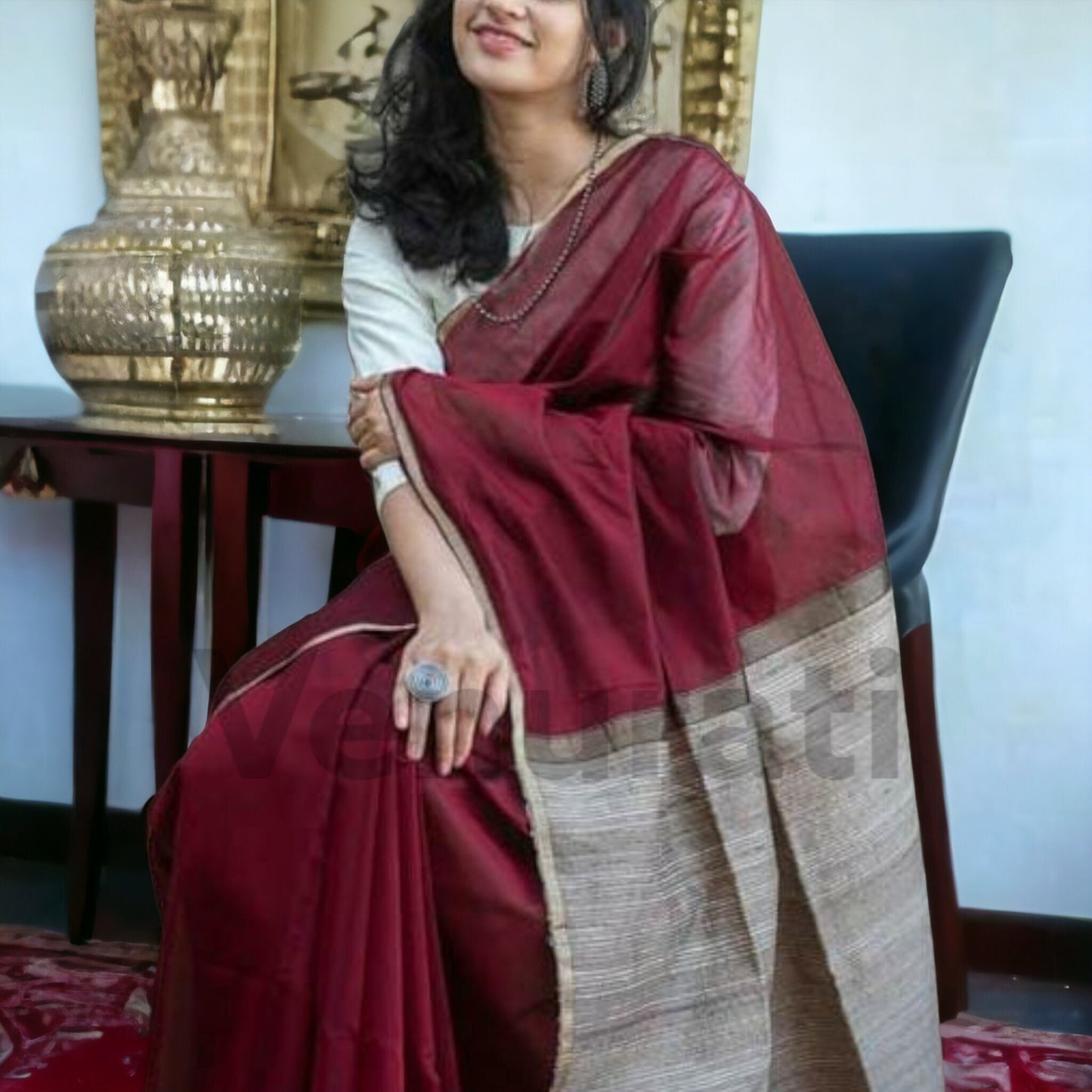 Exclusive Cotton Silk Handloom Saree for Women Soft Cotton by Silk Saree, Gift for Her