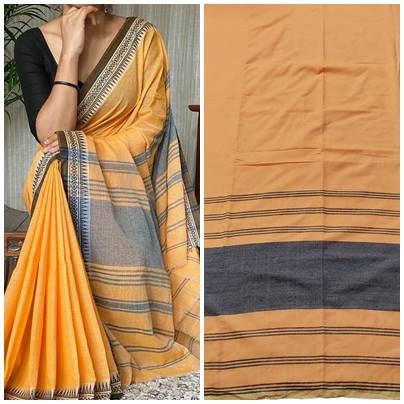 Pure Cotton Narayanpet Saree With Blouse Piece, Handwoven Soft Begumpuri Saree For Indian Women, Soft Cotton Sarees, Gift for Her