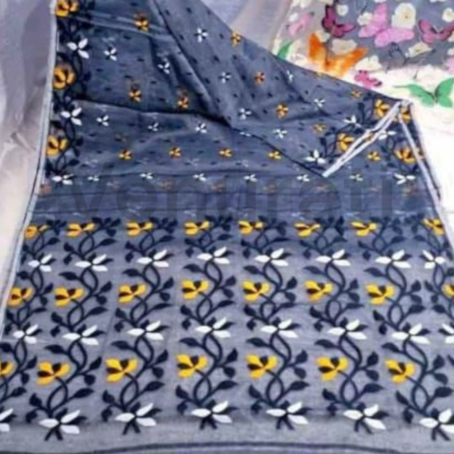 Authentic Dhakai Jamdani Saree for Womens Soft Jamdani Saree Comfortable Rich Work Handloom Jamdani Sari Gift for wife