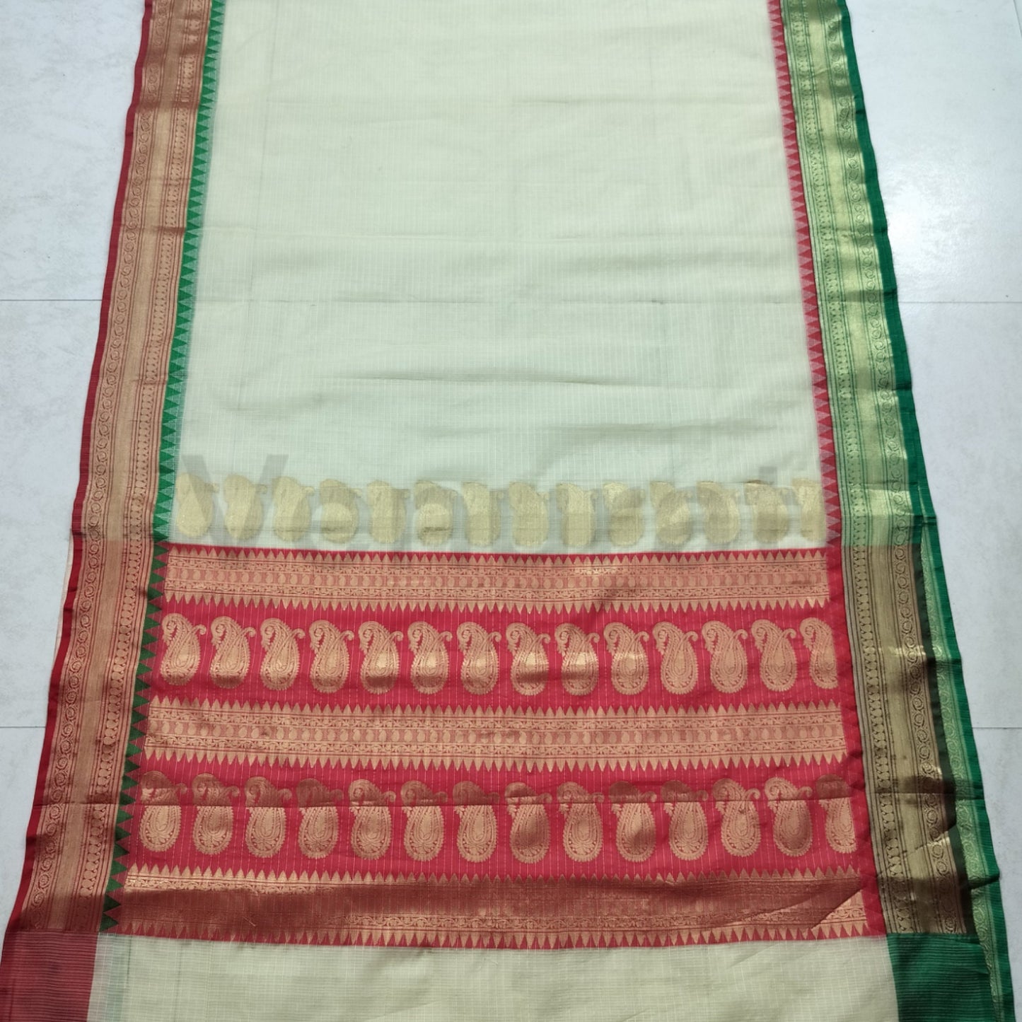 Authentic Kota Gadwal Silk Saree With Blouse Piece Designer Bollywood Silk Saree by VENURATI