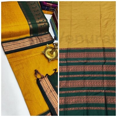 Authentic Gadwal Silk Saree with Zari Work Bengals Gadwal Sari for Women Gift for Her