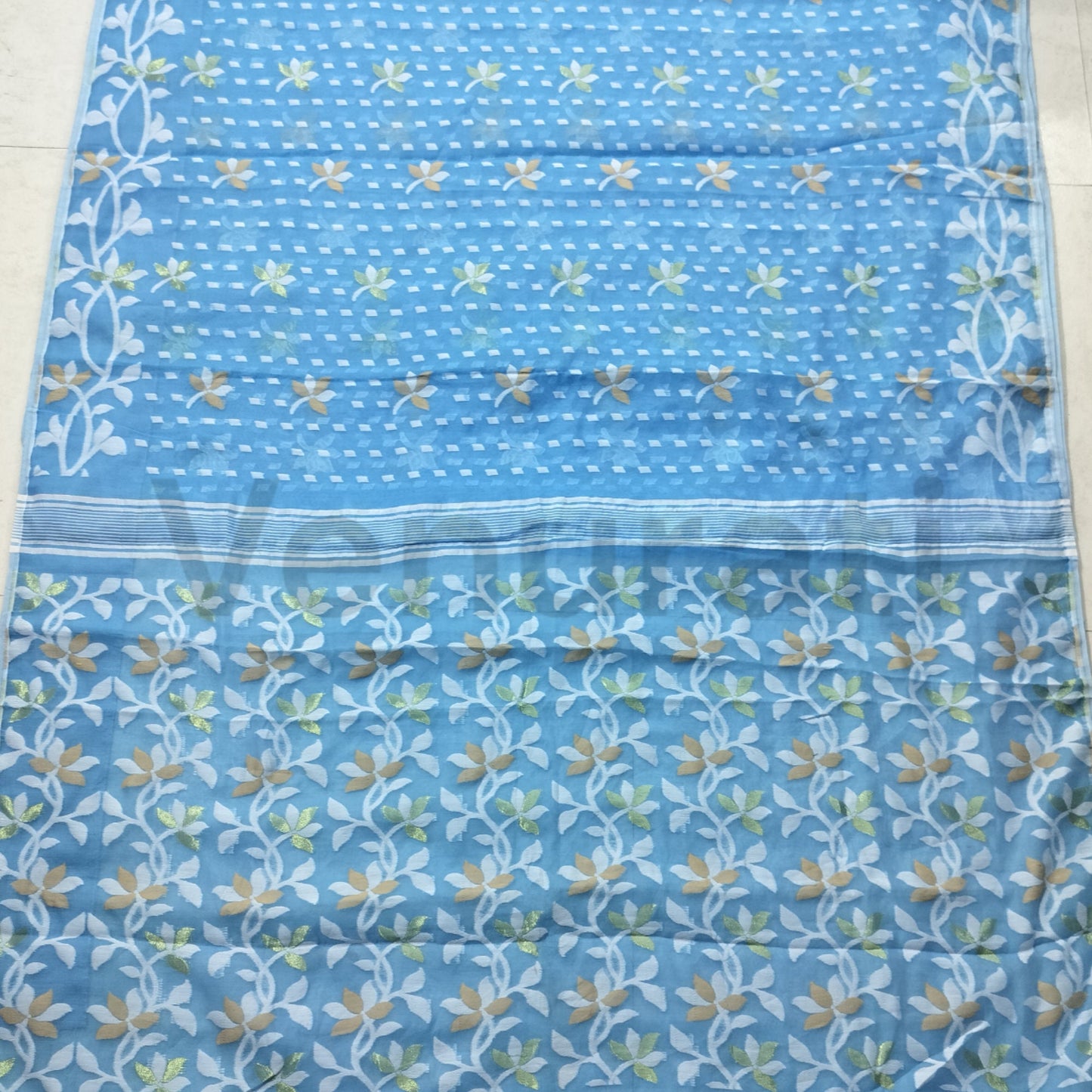 Authentic Dhakai Jamdani Saree for Womens Soft Jamdani Saree Comfortable Rich Work Handloom Jamdani Sari Gift for wife