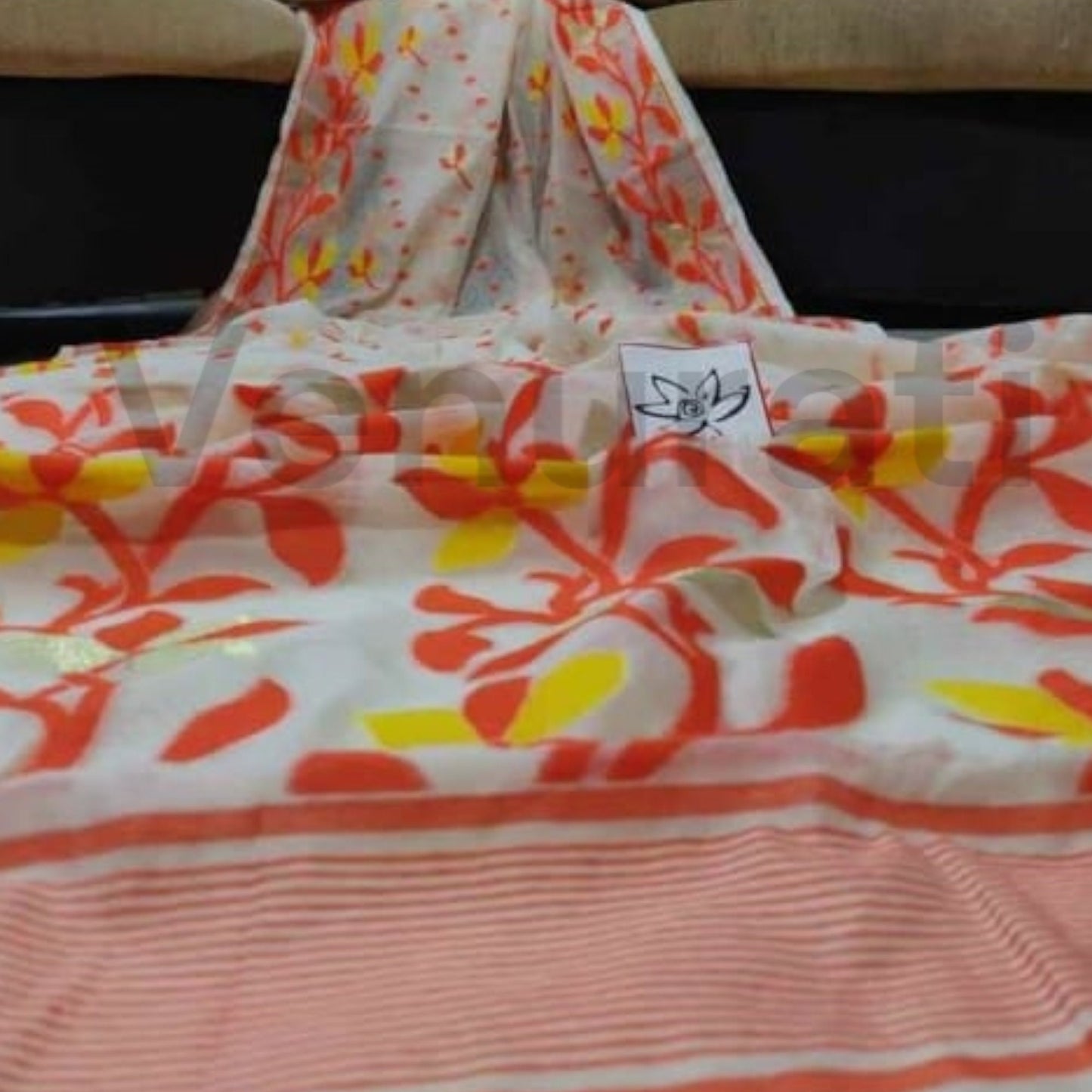 Authentic Dhakai Jamdani Saree for Womens Soft Jamdani Saree Comfortable Rich Work Handloom Jamdani Sari Gift for wife