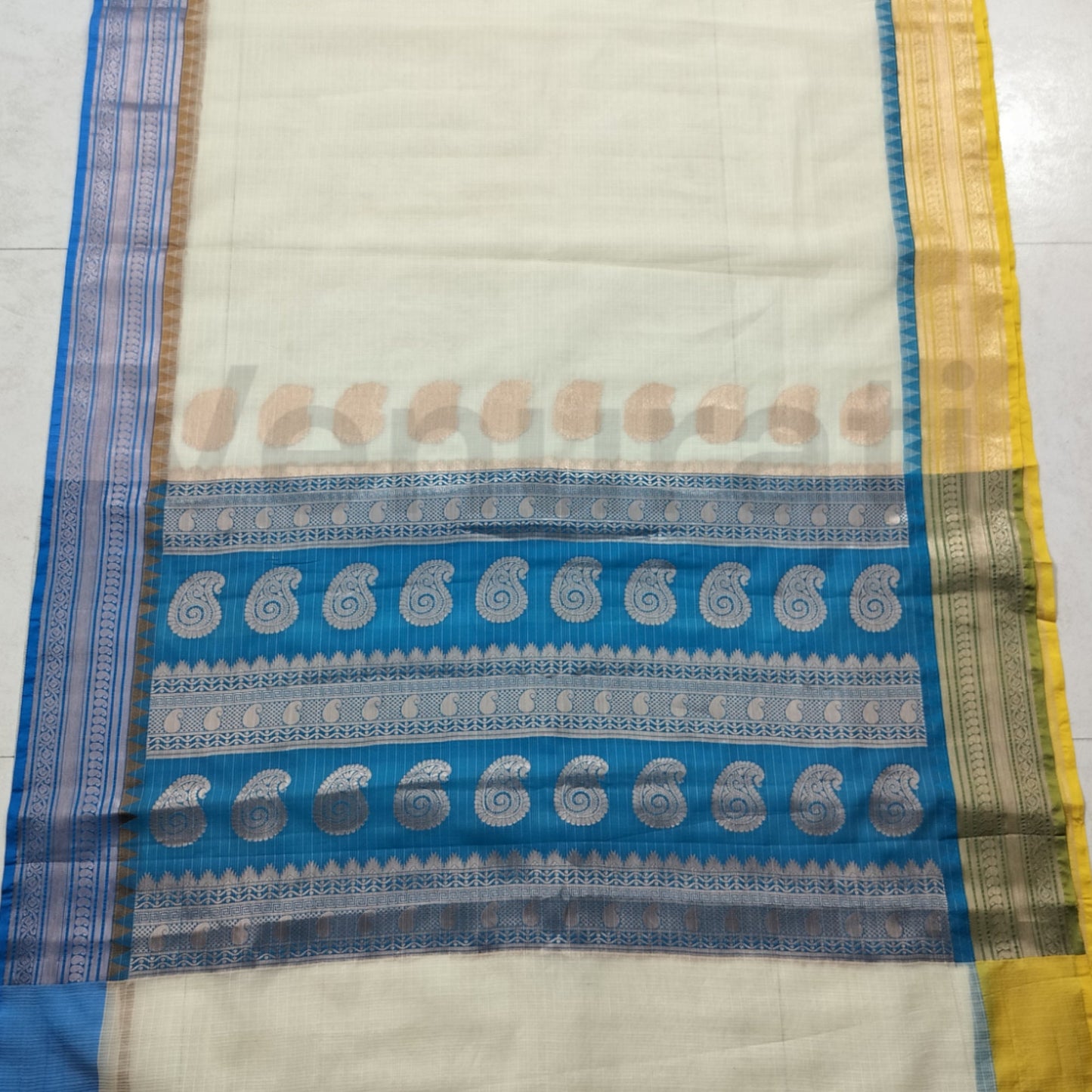 Authentic Kota Gadwal Silk Saree With Blouse Piece Designer Bollywood Silk Saree by VENURATI