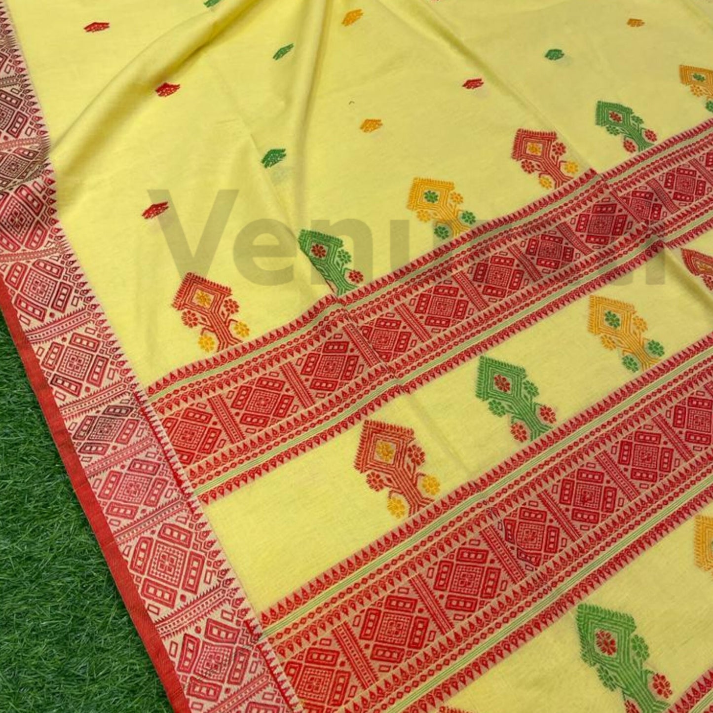 Exquisite Mercerized Cotton Jamdani Saree Pure Cotton Saree Soft jamdani Saree Anniversary Gift Birthday Gift for Indian Wife