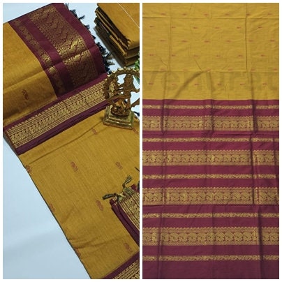 Authentic Gadwal Silk Saree with Zari Work Bengals Gadwal Sari for Women Gift for Her