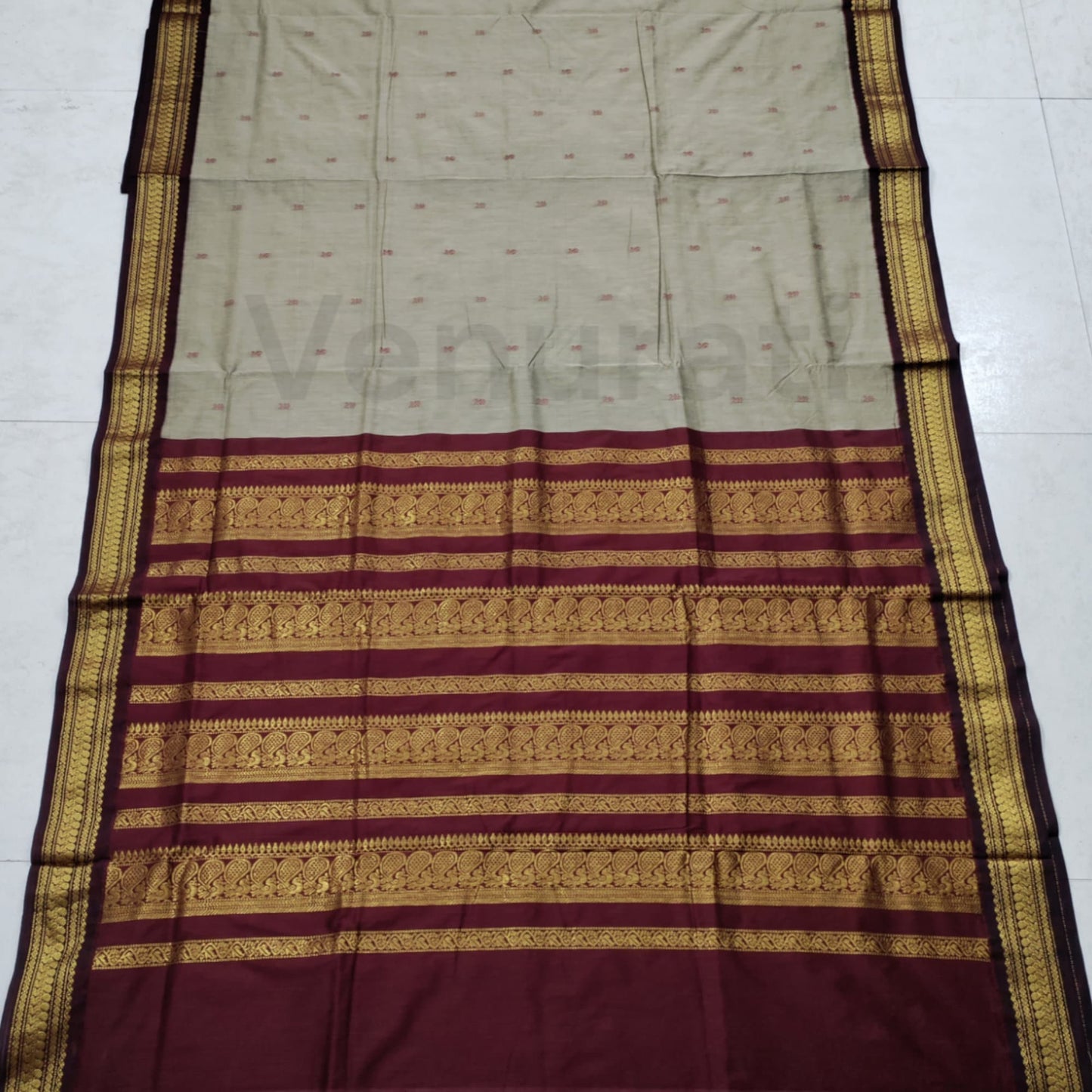 Authentic Gadwal Silk Saree with Zari Work Bengals Gadwal Sari for Women Gift for Her