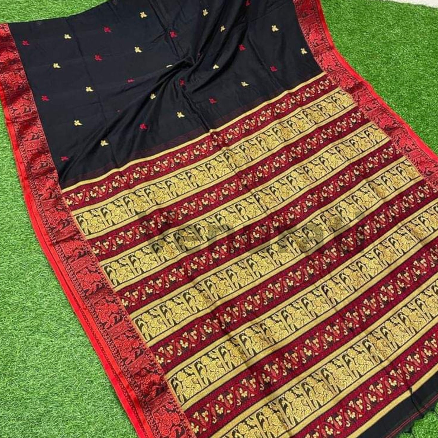 Exquisite Cotton Jamdani Saree Pure Cotton Saree Soft jamdani Saree Anniversary Gift Birthday Gift for Indian Wife