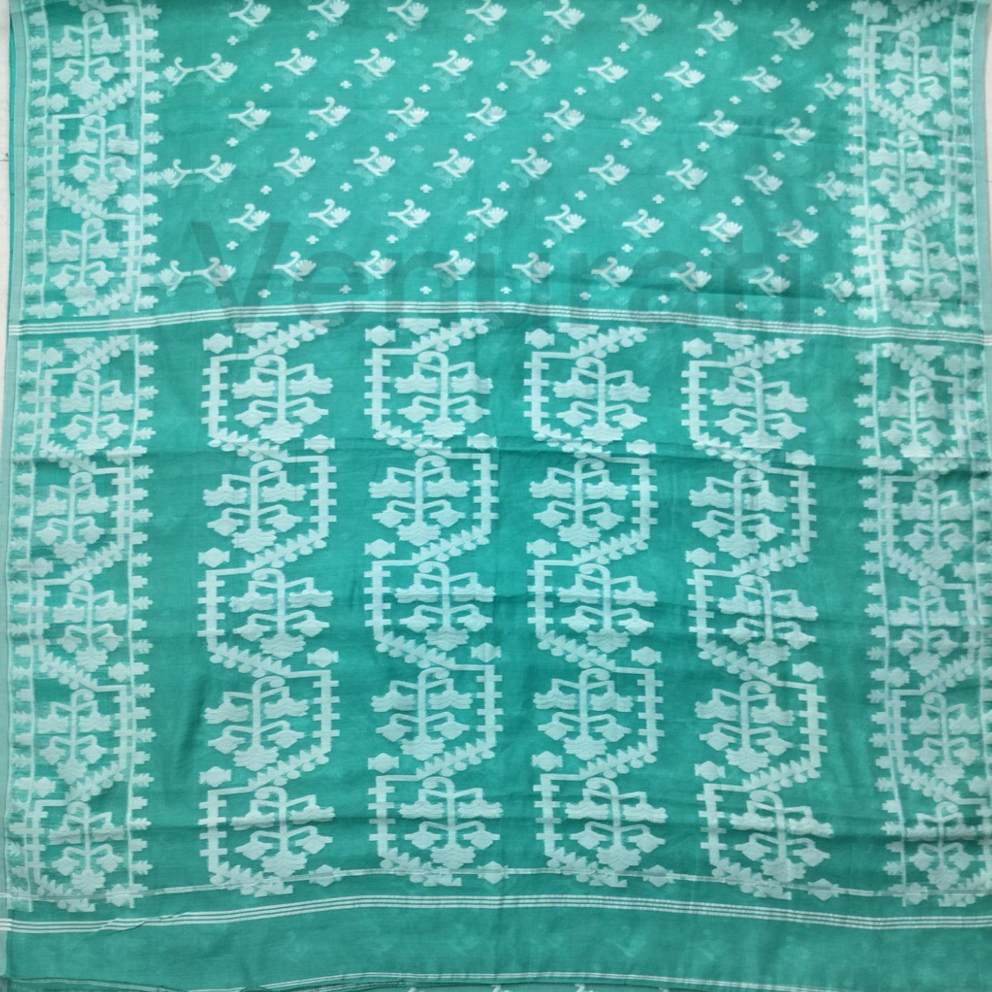 Cotton Soft Jamdani Saree Rich Texture And Work All Over Jamdani Work , Soft Dhakai Jamdani Saree Authentic Soft Jamdani Sari