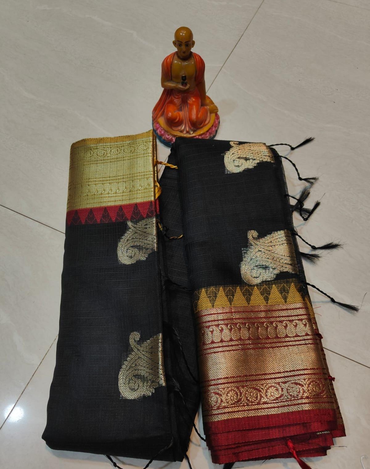 Authentic Kota Gadwal Silk Saree With Blouse Piece  Designer Bollywood Silk Saree by VENURATI