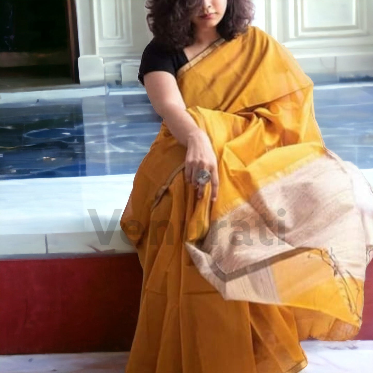 Exclusive Cotton Silk Handloom Saree for Women Soft Cotton by Silk Saree, Gift for Her