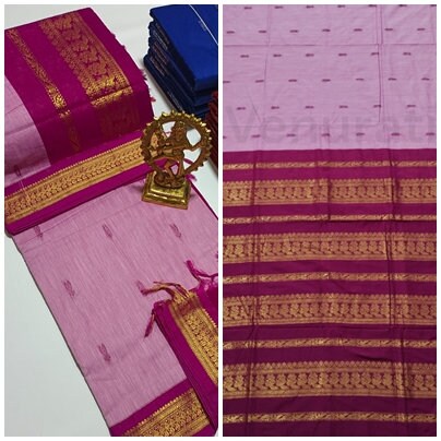 Authentic Gadwal Silk Saree with Zari Work Bengals Gadwal Sari for Women Gift for Her