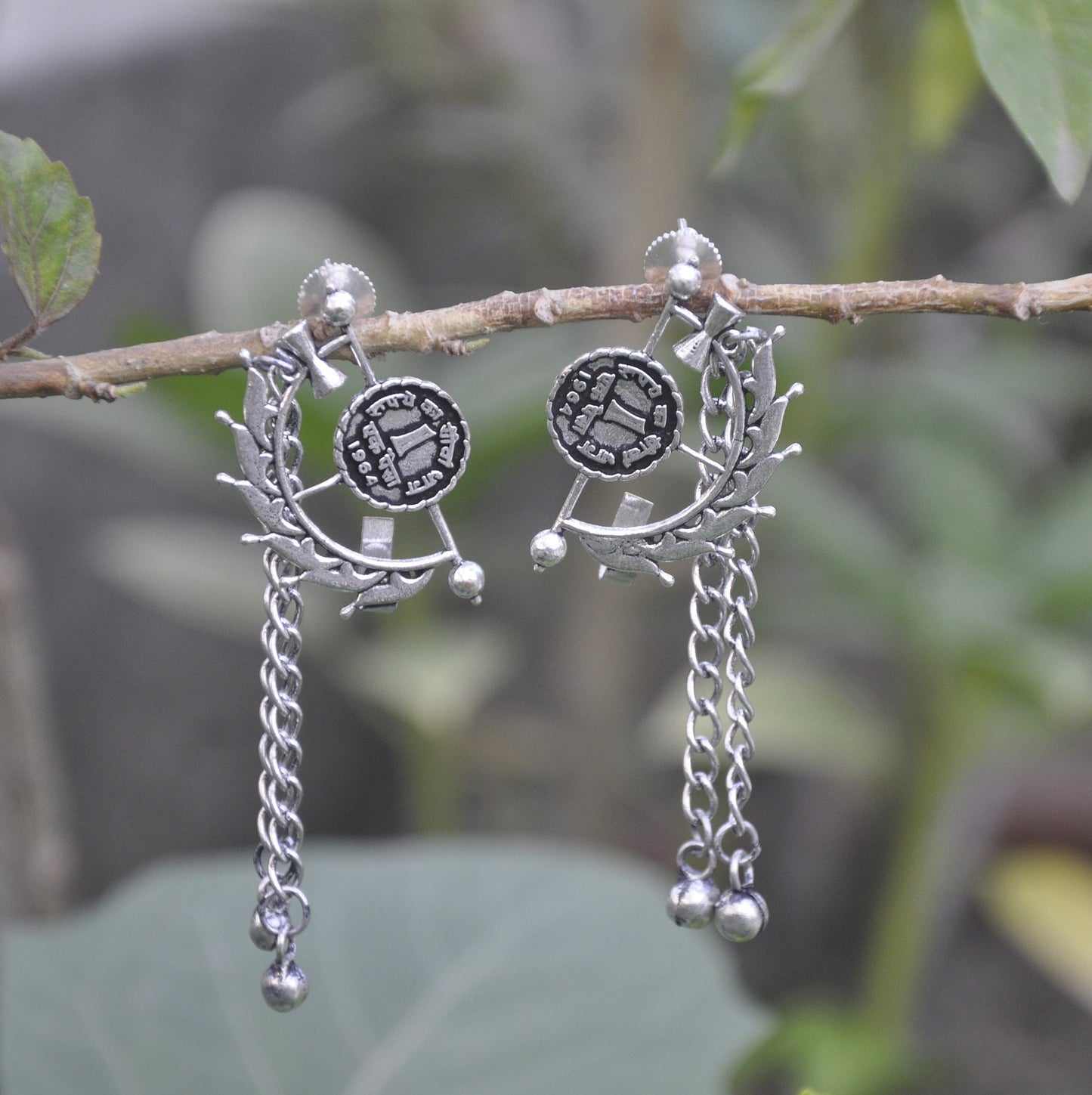 Boho Girls Earrings Long Drop Earring For Women Christmas Gift for Her Oxidized Jewellery