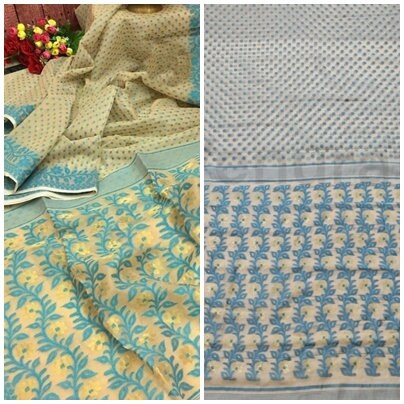 Bengals Dhakai Jamdani Saree Soft Jamdani Saree Comfortable Rich Work Handloom Jamdani Sari Gift for Durgapuja Diwali Anniversary