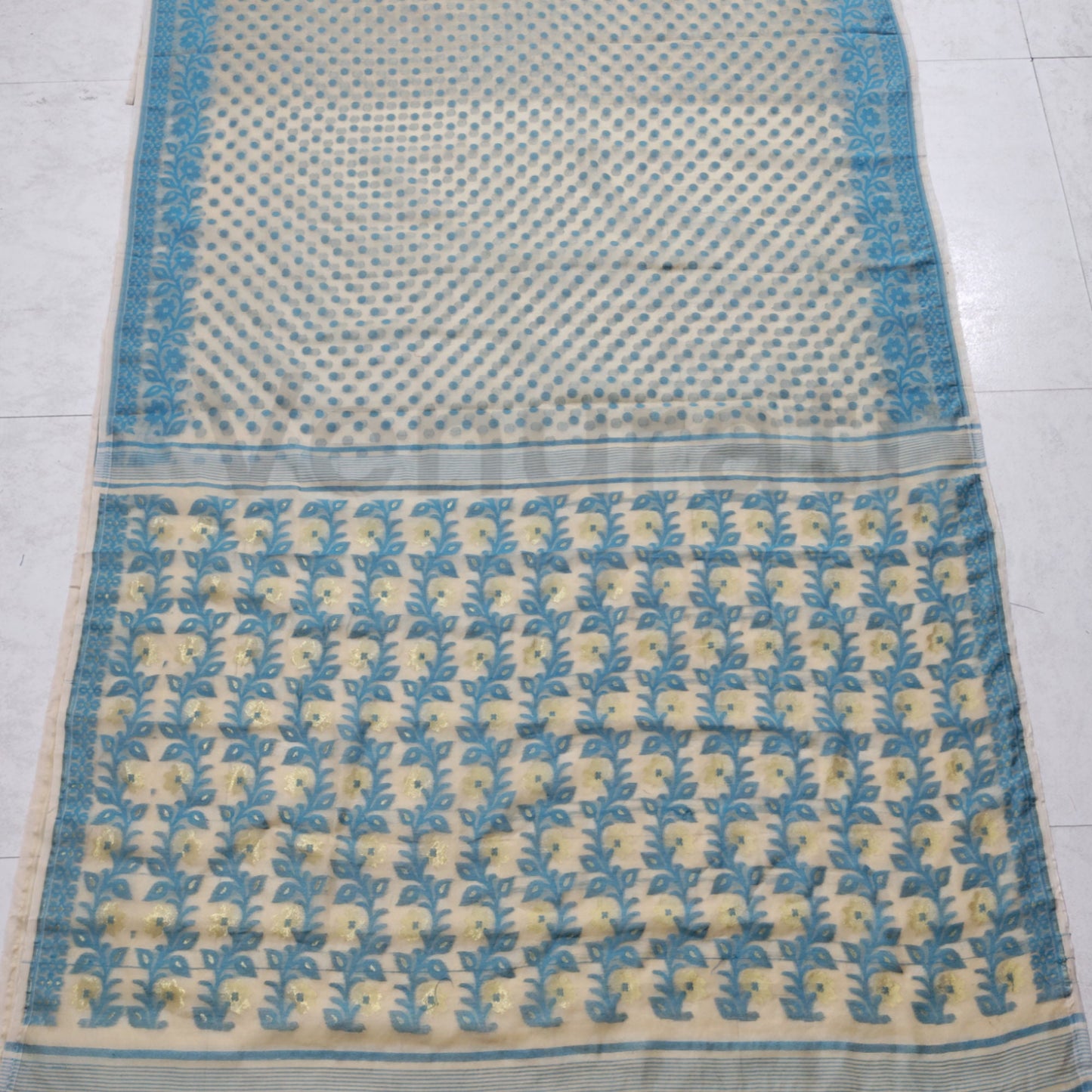 Bengals Dhakai Jamdani Saree Soft Jamdani Saree Comfortable Rich Work Handloom Jamdani Sari Gift for Durgapuja Diwali Anniversary
