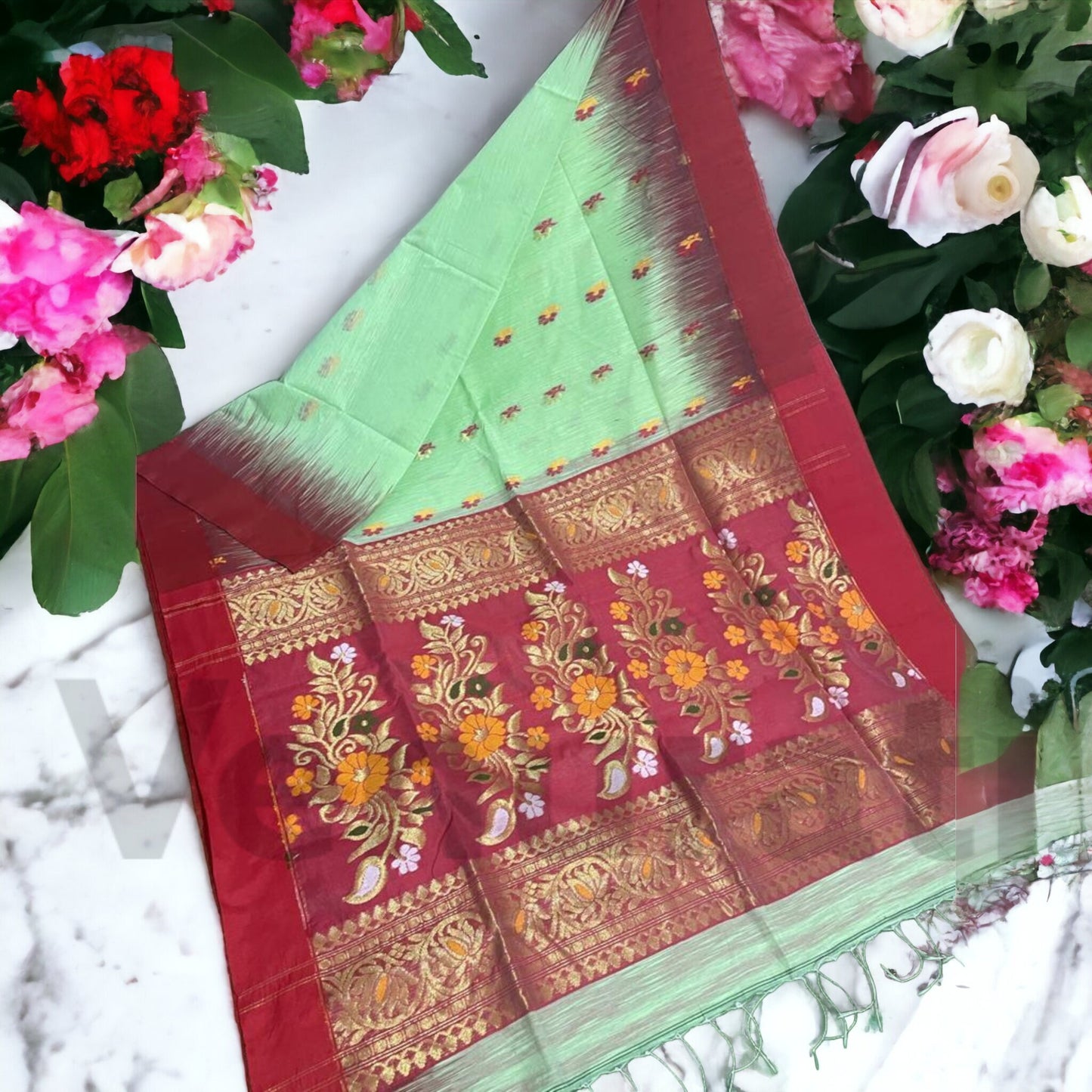 Regal Elegance Katki Baha Jamdani Saree Handwoven Opulence, Khadi  Silk Elegant jamdani Saree for Women