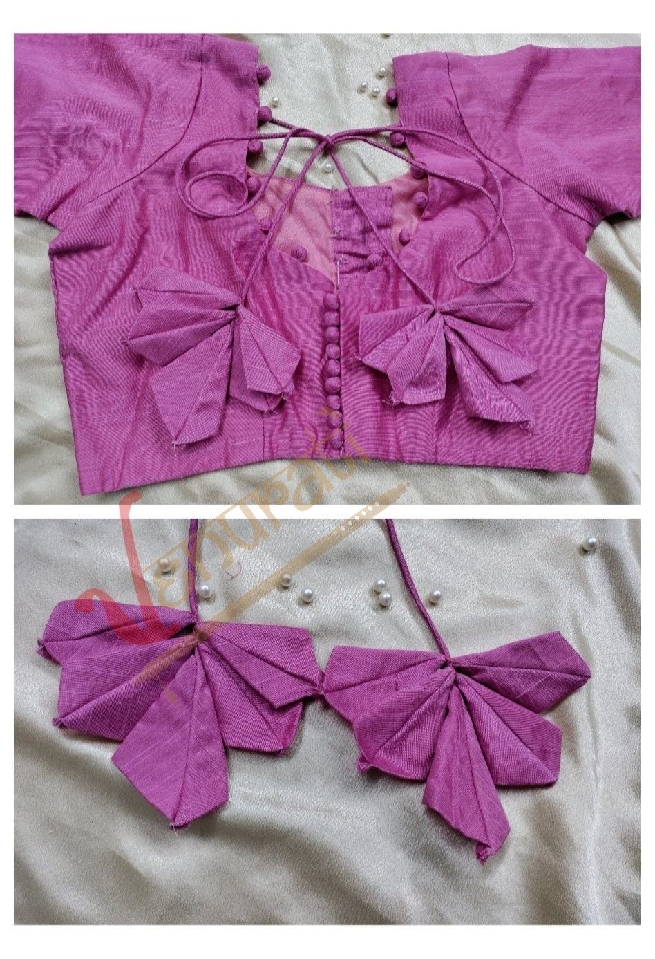 Customized Blouse for Women, Handmade Designer Princess Cut Blouse, Pink Indian Blouse For Saree, Party Wear Saree Top, Crop Top for Lehenga