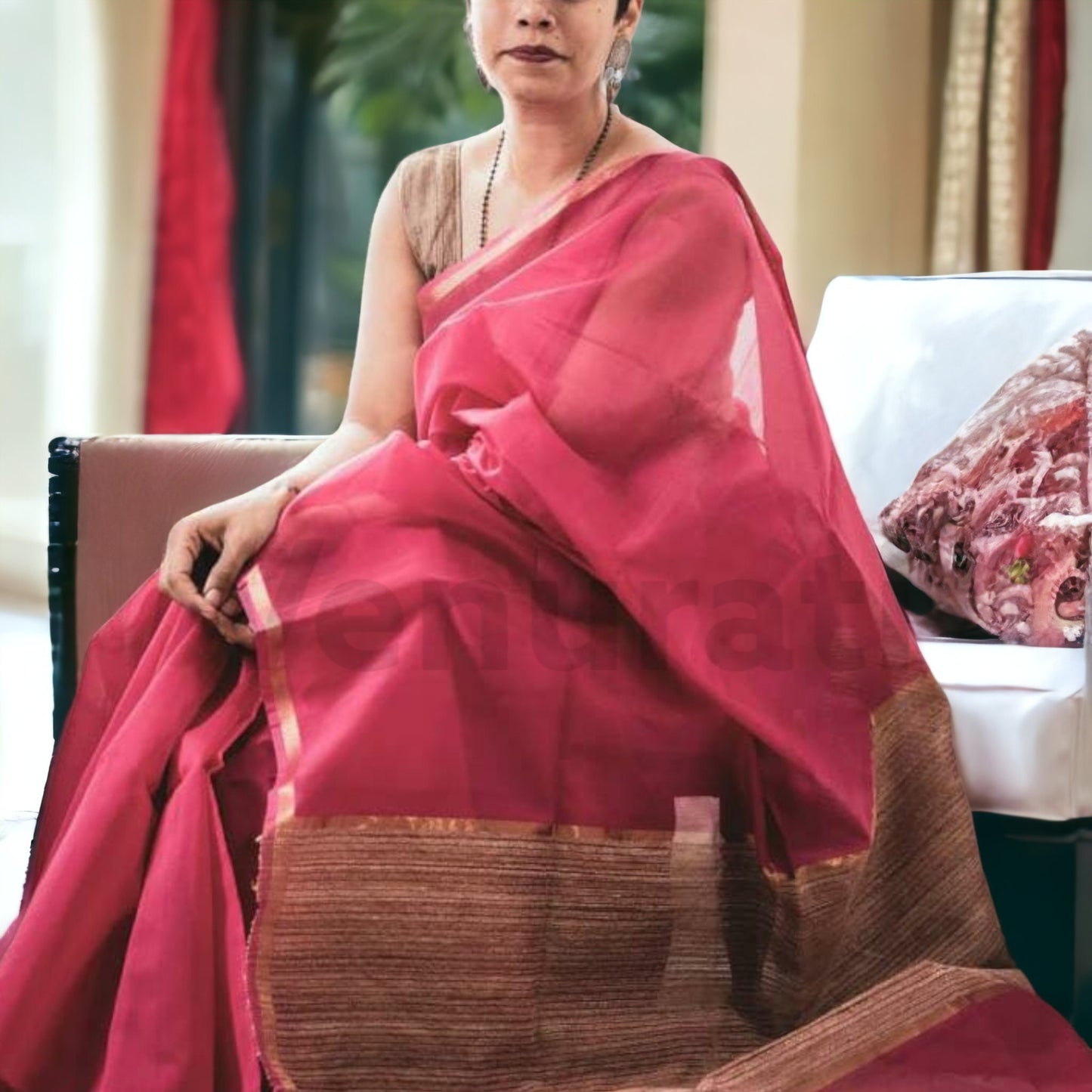 Exclusive Cotton Silk Handloom Saree for Women Soft Cotton by Silk Saree, Gift for Her