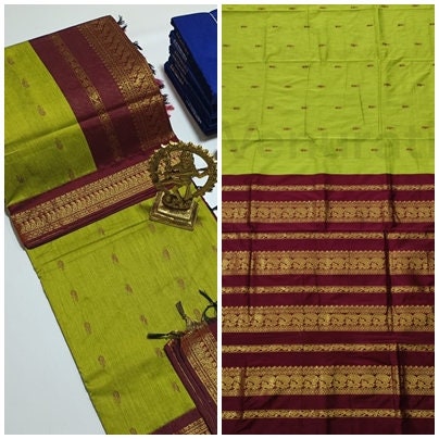 Authentic Gadwal Silk Saree with Zari Work Bengals Gadwal Sari for Women Gift for Her