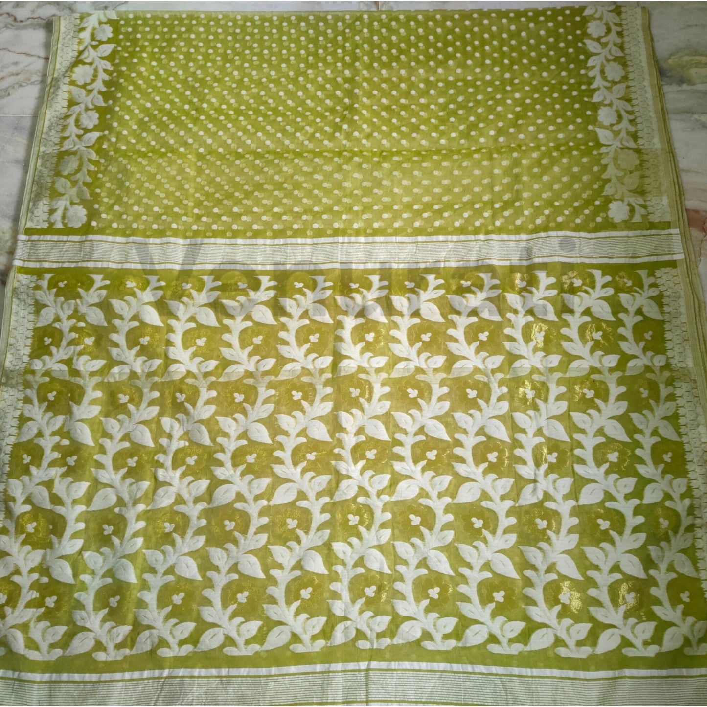 Bengals Dhakai Jamdani Saree Soft Jamdani Saree Comfortable Rich Work Handloom Jamdani Sari Gift for Durgapuja Diwali Anniversary