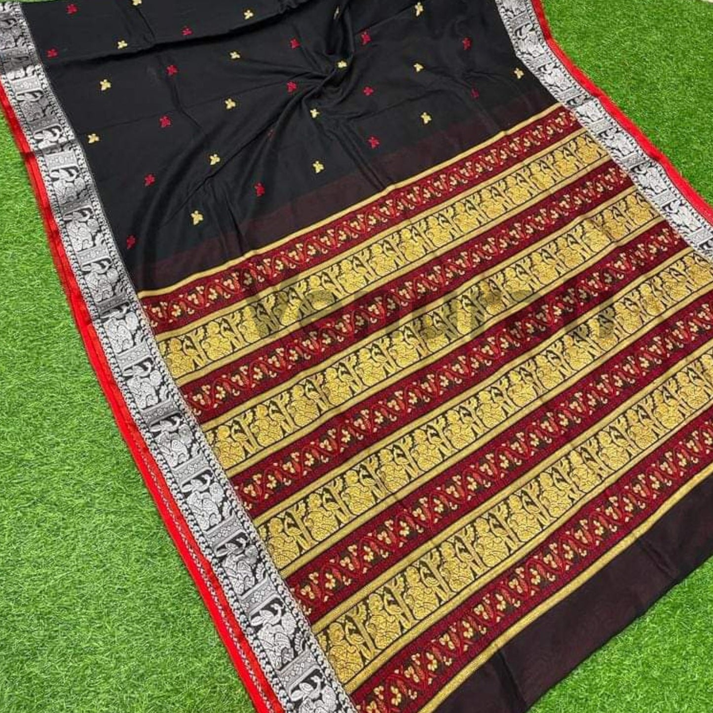 Exquisite Cotton Jamdani Saree Pure Cotton Saree Soft jamdani Saree Anniversary Gift Birthday Gift for Indian Wife
