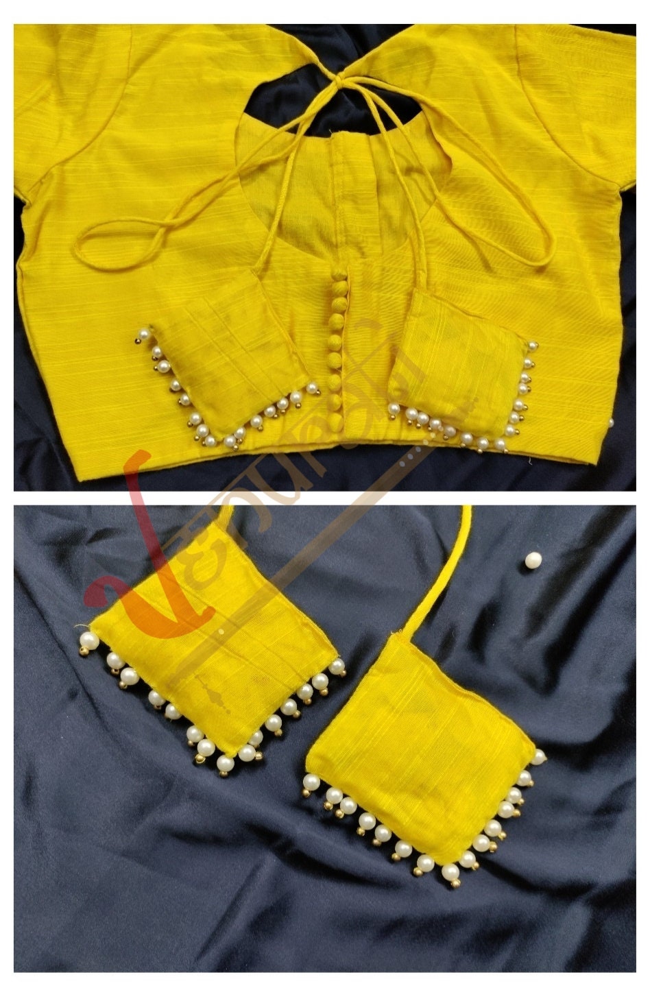 Customized Blouse for Women, Handmade Designer Princess Cut Blouse, Yellow Indian Saree Blouse, Party Wear Saree Top, Crop Top for Lehenga